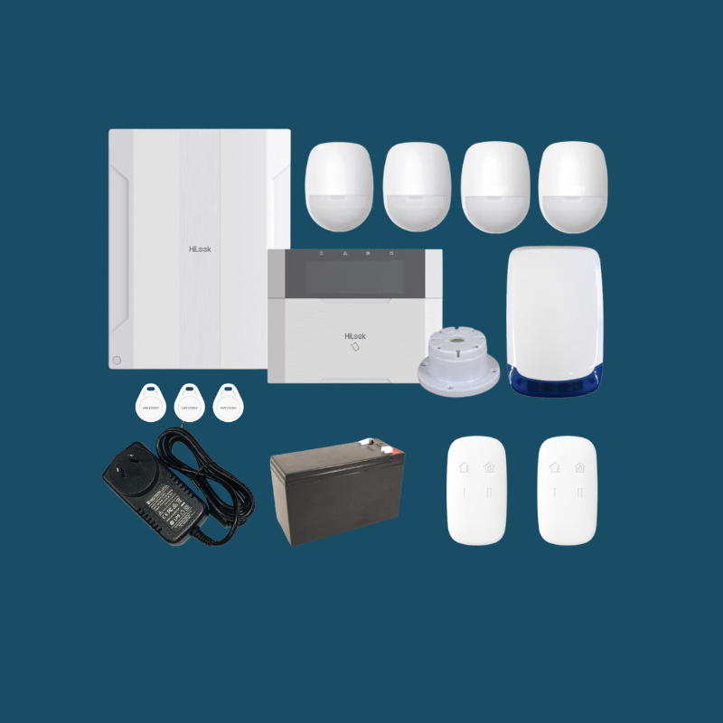 Bộ Báo Động Có Dây HiLook 4 Sensor – Còi Ngoài Slimline. Cài Đặt Sẵn. Giao hàng miễn phí toàn Úc.