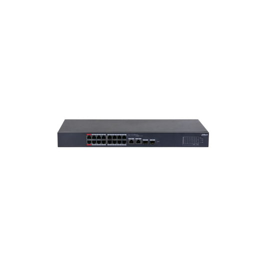 DAHUA 16PORT ( 20P) SWITCH 240W POE, DH-CS4218-16ET-240