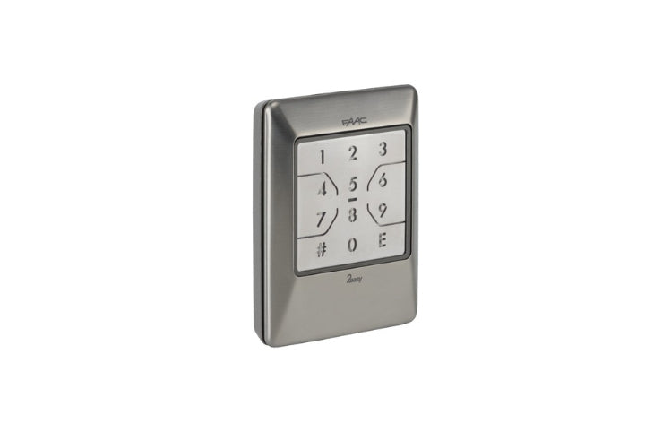 FAAC XKP SLH Wireless Keypad Stainless Steel Cover 404037