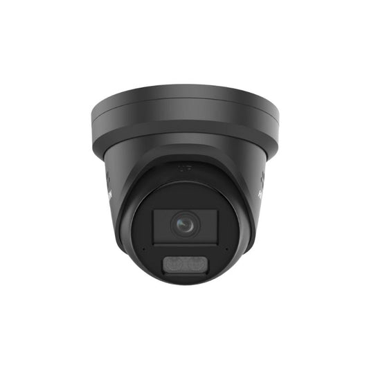 Hikvision 8MP ColorVu 3.0 Outdoor Turret Camera, Hybrid LED/IR, IP67, 2.8mm, Black DS-2CD2387YSL2B