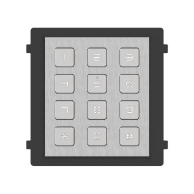 Hikvision Gen2 IP Intercom Door Station Keypad Module Stainless Steel DS-KD-KP-S