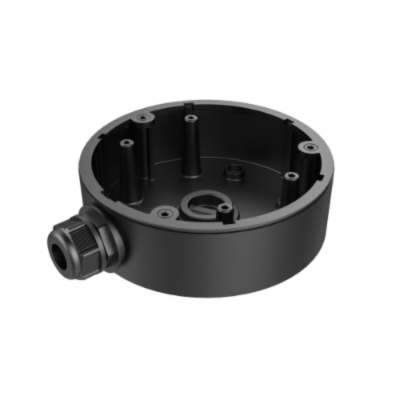 Hikvision Junction box to suit 2732 Outdoor Dome, Shadow Series, Black DS-1280ZJ-DM21B