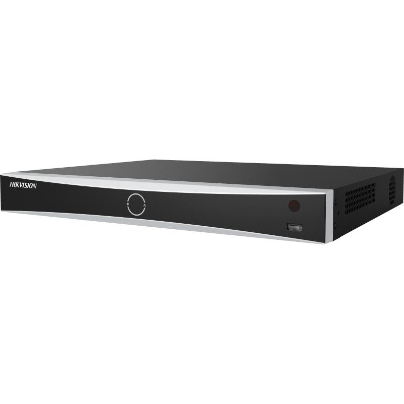Hikvision AcuSeek/AcuSearch VPRO NVR, 8ch PoE 4K,96/256Mbps, H.265+, VGA/HDMI independent output, includes 4TB HDD. DS-7608NXI-I2/8P/VPro