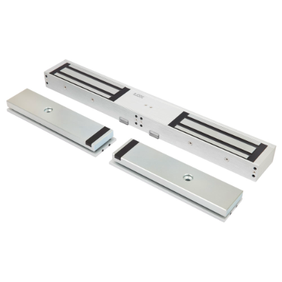 LOX Electro Magnetic Double Lock, 580kg, Non Monitored, Surface Mount, 12 or 24VDC LOX-EM5700D