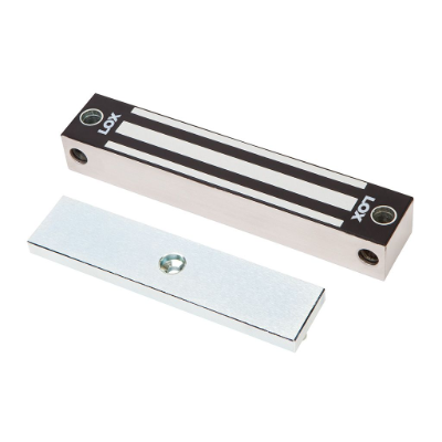 LOX Electro Magnetic Lock, 200kg, Monitored, Weather 12 or 24VDC LOX-EM4500