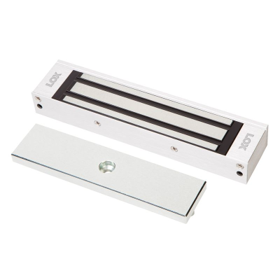 LOX Electro Mini Mag Lock, 180kg, Non Monitored, Surface Mount, 12 or 24V DC LOX-CCW30S