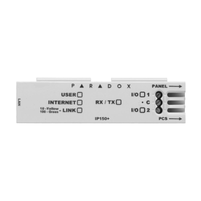 Paradox IP150+ Internet Module for Paradox BlueEye app, IP Reporting, Remote BabyWare Programming, PDX-IP150+