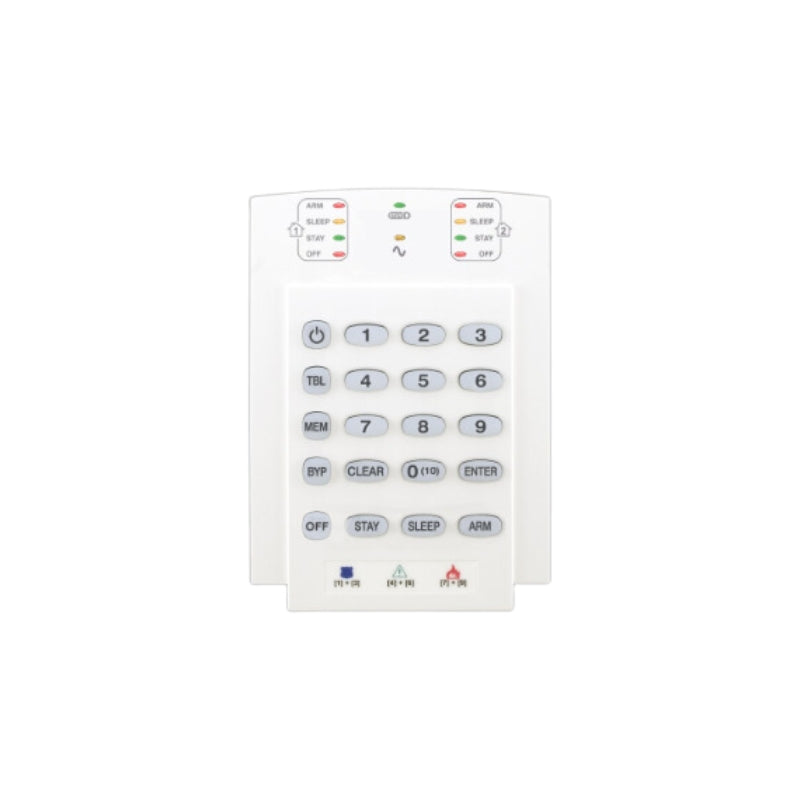 10-Zone Hardwired LED Keypad Module, Vertical PDX-K10V