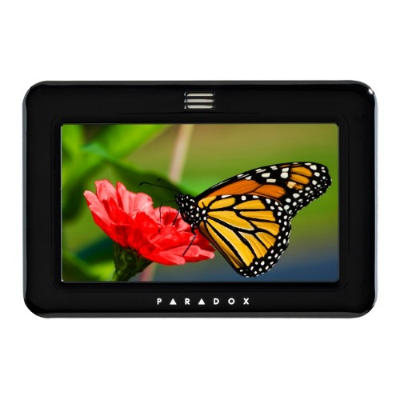 Paradox Keypad TM50 5" Touchscreen, SpotOn Locator & One Screen Monitoring, Black PDX-TM50B