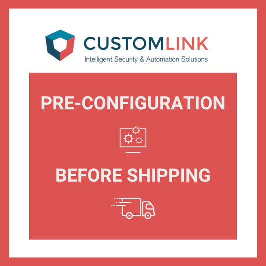 4ch CCTV Pre-configuration before shipping: 4ch NVR and up to 4 cameras purchased with the NVR. Setup of the mobile app is included.