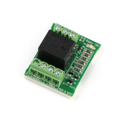 Standalone Tactical Relay Board, 12VDC or 24VDC, SPDT, Dual Input, Buffered, 6A Contacts