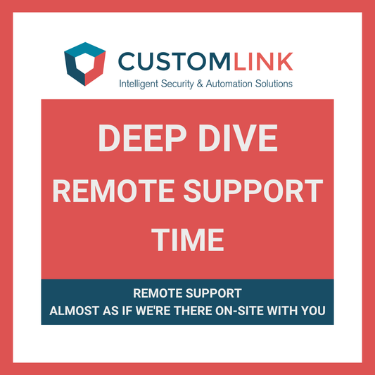 Deep Dive Remote Support Time