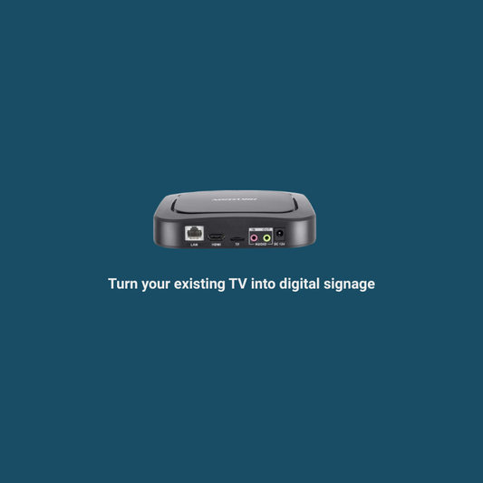 1. Hikvision Digital Signage Box DS-D60E-B