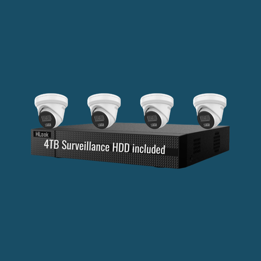 Brisbane Installed System – HiLook 6MP CCTV Kit with 4CH NVR & 4TB HDD Fitted