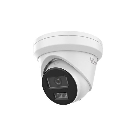 HiLook 6MP Intelligent Outdoor Turret Camera, Dual IR, Mic, IP67, 2.8mm, IPC-T361H-MU2