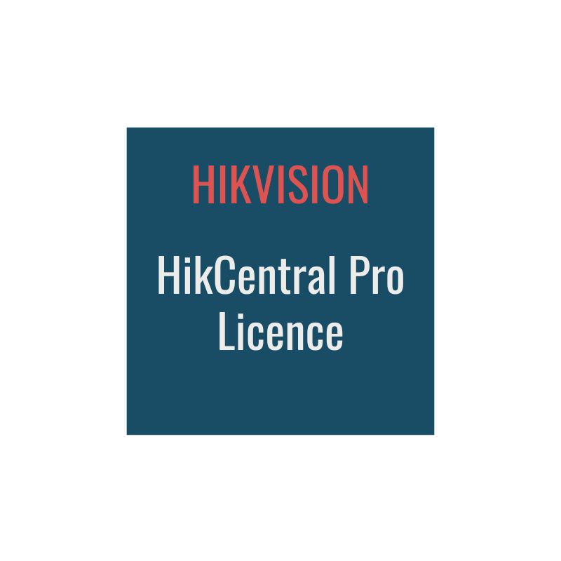 Hikvision HikCentral Base Licence only, No camera Licence included.