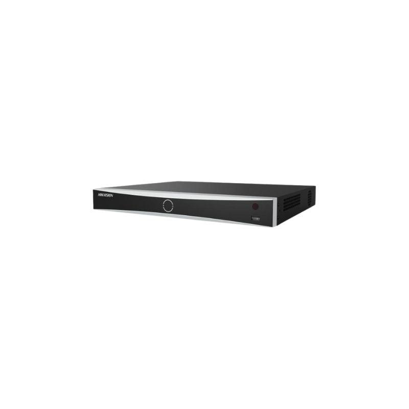 Hikvision VPRO Series 8ch NVR, 8 PoE Ports, 8K, 2 Hdd Bays, 1RU, 4TB HDD included, DS-7608NXI-I2/8P/VPro-4T