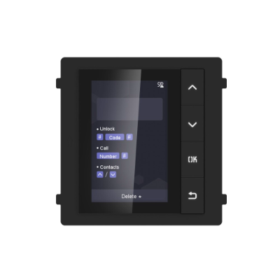 Hikvision Gen2 IP Intercom Door Station Name Scroll Module DS-KD-DIS