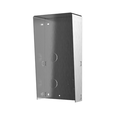 Hikvision Gen2 IP Intercom Housing Surface Mount Shroud 2-Gang Stainless Steel DS-KABD8003-RS2S
