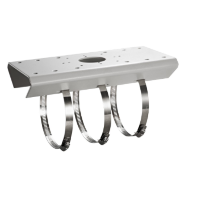 Hikvision Bracket Pole Mount Bracket to suit Wall Mount Brackets for 2-Line & 4-Line Series, DS-1275ZJ