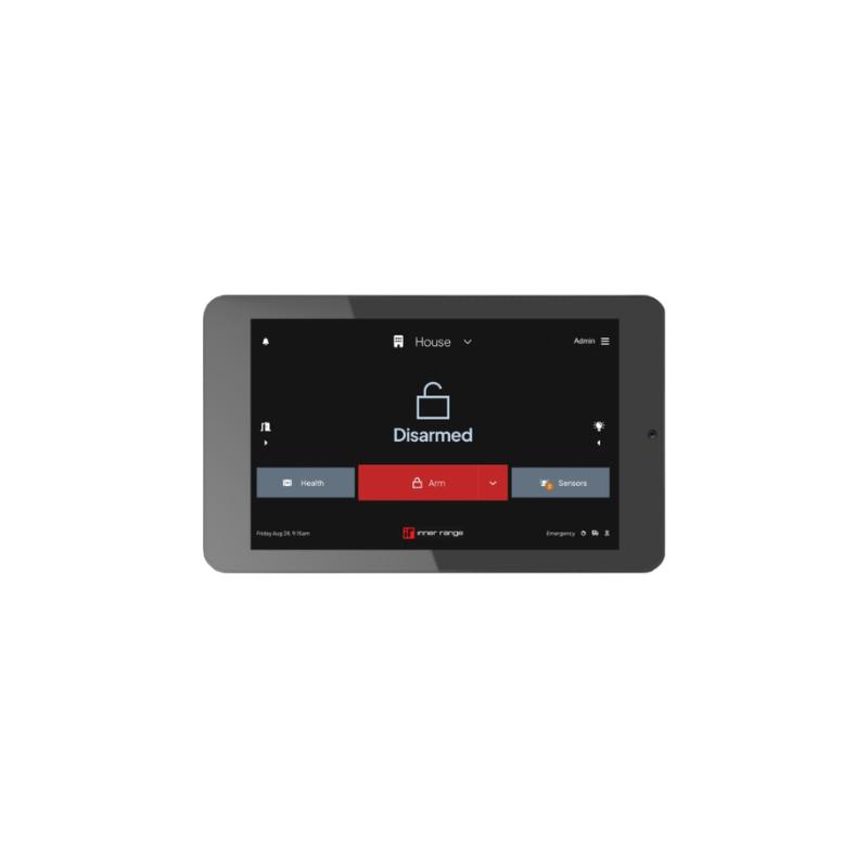 Inception 7" Touch Screen Interface RS-485, Black