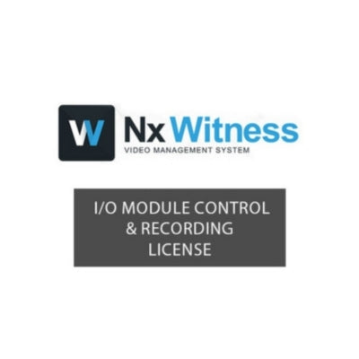 Nx Witness I/O Module Control & Recording Licence