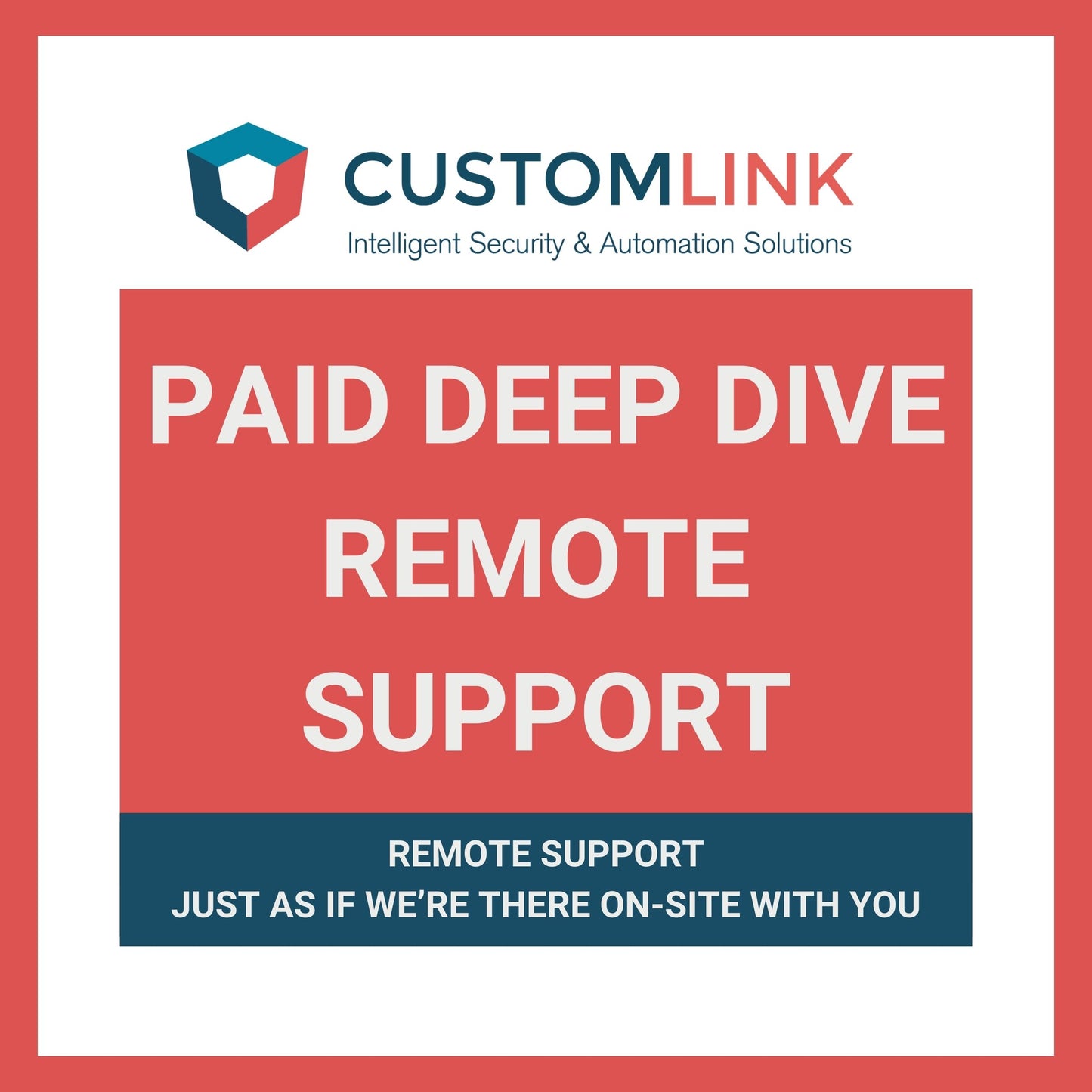 Paid Deep Dive Remote Support Session