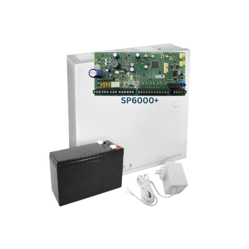 Controller Sp6000 Paradox MG6000+ Control Panel with power Supply – CustomLink