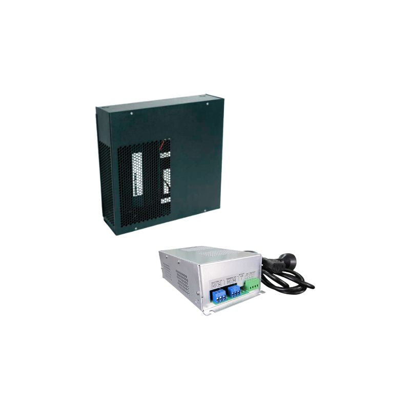 Power Box 13.8Vdc 3.5A Battery Backup Power Supply and Enclosure. Battery is not included.