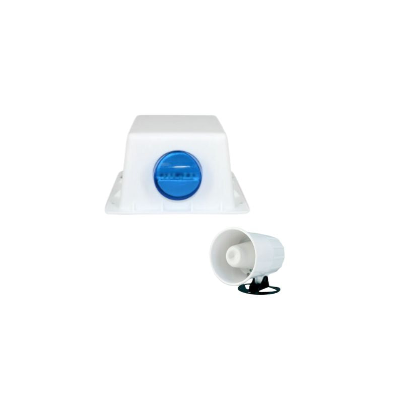 Siren External Full-Cover Kit (Strobe, Combo Siren & Horn Speaker, Cover, Tamper Switch )